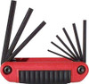 EKLIND TOOL EKL25911 Eklind Fold-Up Hex Key Set 64 " 9 - In - 1 3/32 " 7/64 " 1/8 " 9/64 " 5/32 " 3/16 " 7/32 " 1/4 " Chr