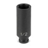 Grey Pneumatic GRE909MDS 1/4" Drive 6 Point Metric Deep Impact Socket ( â€" 9mm)