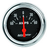 AUTO METER 2586 CHROME AMMETER 60-0-60AMP