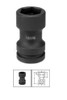 Grey Pneumatic GRE4241MC 1" Drive Combination Budd Wheel Impact Socket - 41mm x 21mm () Category: Sockets