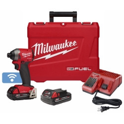 MILWAUKEE MLW285722CT M18 FUEL 1/4" Hex Impact Driver w/ ONEKEY CP Kit