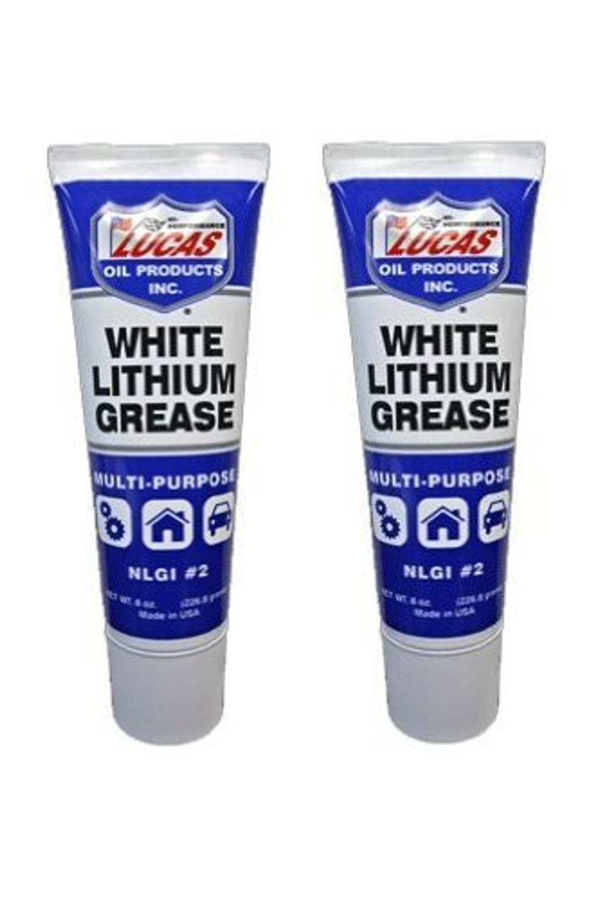 LUCAS OIL 10533 WHITE LITHIUM GREASE/12X1
