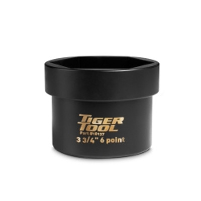 Tiger Tool TIG18137 3-3/4" 6 Point Axle Nut Socket Tiger Tool TIG18137 3-3/4" 6 Point Axle Nut Socket