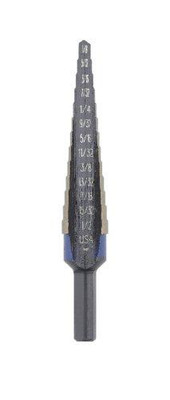 Vise Grip VGP10231CB Vise Grip Tools 10231CB Unibit 1/32-Inch 13-Steps Cobalt Step Drill Bit Vise Grip VGP10231CB Vise Grip Tools 10231CB Unibit 1/32-Inch 13-Steps Cobalt Step Drill Bit