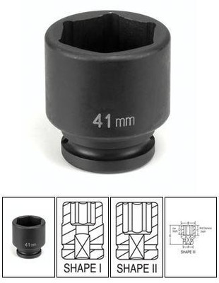 Grey Pneumatic GRE3033M SOC 33MM 3/4D IMP 6PT