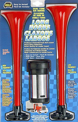 WOLO 417 LONG HORNS TWO PLAST TRUM