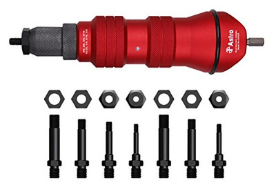 Astro Pneumatic ASTADN38 XL Rivet Nut Drill Adapter Kit - 3/8" Capacity Astro Pneumatic ASTADN38 XL Rivet Nut Drill Adapter Kit - 3/8" Capacity