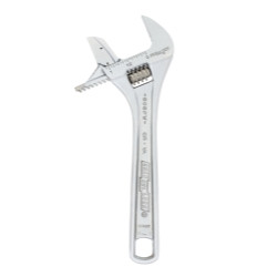 Channellock CHA806PW & #174 6? Reversible Jaw, Extra Wide Adjustable Wrench