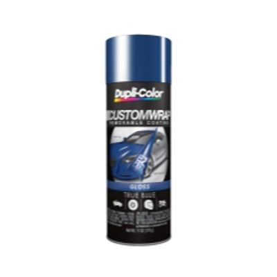 SHERWIN WILLIAMS DUPCWRC842 Custom Wrap Removable Coating - 11 oz. Aerosol, Gloss True Blue SHERWIN WILLIAMS DUPCWRC842 Custom Wrap Removable Coating - 11 oz. Aerosol, Gloss True Blue