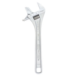 Channellock CHA812PW & #174 12? Reversible Jaw, Extra Wide Adjustable Wrench