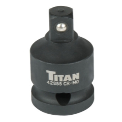 Titan TIT42355 Drive Reducing Adapter, 1/2" x 3/8"