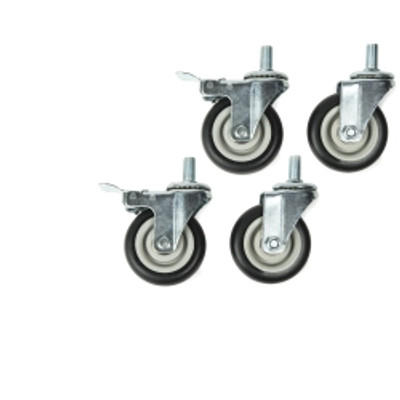 Titan TIT21005 4pc 4" Heavy Duty Swivel Casters