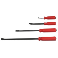 K Tool International KTI19230 4 Pc Handled Pry Bar set (8", 12", 18", 24")