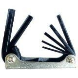 K Tool International KTI71400 HEX KEY SET 7 PC. FOLDING SAE 1/8IN.-3/8IN.