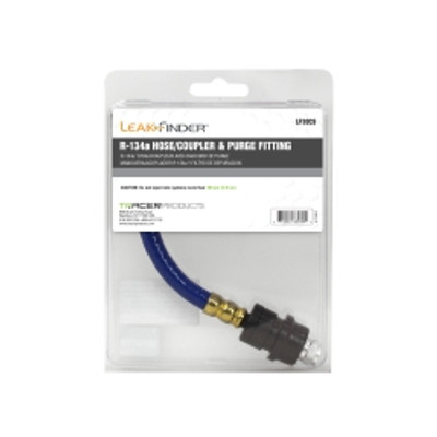 R-134A hose, coupler and purge fitting R-134A hose, coupler and purge fitting