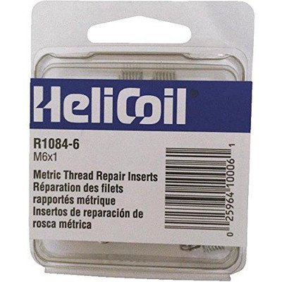 Helicoil HELR1084-6 Heli-Coil R10846 M6X1 Inserts/Pk 12