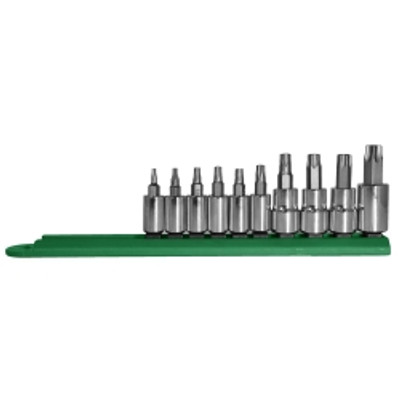 10PC Tamperproof TORX Socket Bit Set 10PC Tamperproof TORX Socket Bit Set