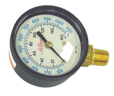 Milton Industries MIL1194 Milton 1194 1/4" NPT Pressure Gauge Milton Industries MIL1194 Milton 1194 1/4" NPT Pressure Gauge