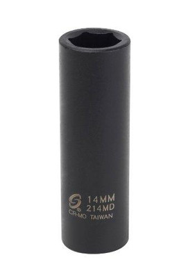 Sunex SUN214MD 214md 1/2-Inch Drive 14-mm Deep Impact Socket