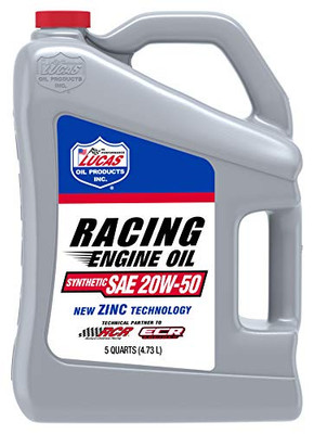 LUCAS OIL 10616 SYNTHETIC SAE 20W-50 RACI LUCAS OIL 10616 SYNTHETIC SAE 20W-50 RACI