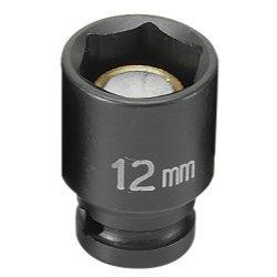Grey Pneumatic GRE912MG 1/4" Drive x 12mm Magnetic Standard