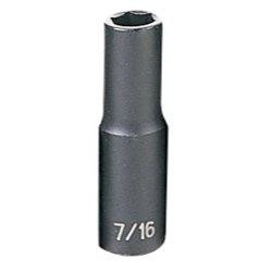 Grey Pneumatic GRE1014D (1014D) 3/8" Drive x 7/16" Deep Socket