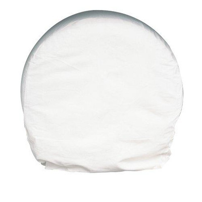 Astro Pneumatic AST9004 Astro 9004 White Heavy Canvas 13-Inch-15-Inch Wheel Covers, Set of 4