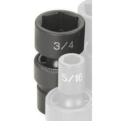 Grey Pneumatic GRE1024U (1024U) 3/8" Drive x 3/4" Standard Universal Socket