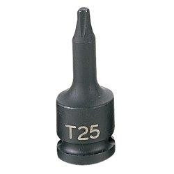 Grey Pneumatic GRE1125T SOC T25 3/8D IMP INT TRX MALE BLK