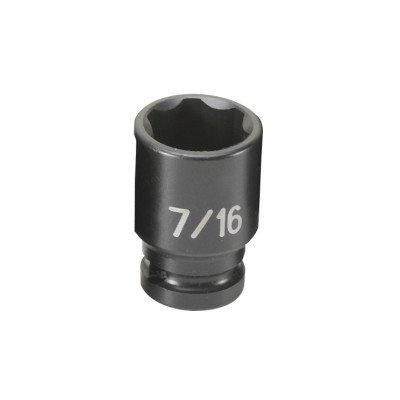 Grey Pneumatic GRE914RS Socket (1/4" Surface Drive x 7/16" Standard)