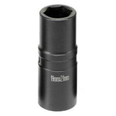 Grey Pneumatic GRE2192DT (GRE2392D) SOC 19MM X 21MM 1/2D FLP IMP HEX XTW BLK Grey Pneumatic GRE2192DT (GRE2392D) SOC 19MM X 21MM 1/2D FLP IMP HEX XTW BLK