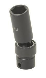 Grey Pneumatic GRE1008UMD SOC 8MM 3/8D IMP UNIV 6PT DP BLK