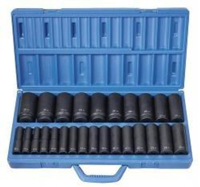 Grey Pneumatic GRE1326MD Corp 1326MD 1/2-Inch Drive Deep Length Metric Master Set - 26 Piece Grey Pneumatic GRE1326MD Corp 1326MD 1/2-Inch Drive Deep Length Metric Master Set - 26 Piece