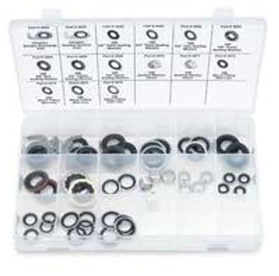 "FJC" FJC4296 FJC Master Sealing Washer Assortment, 47 Piece "FJC" FJC4296 FJC Master Sealing Washer Assortment, 47 Piece