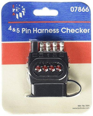 Innovative Products Of America IPA7866 7866 4/5-Way Pin Trailer Circuit Tester