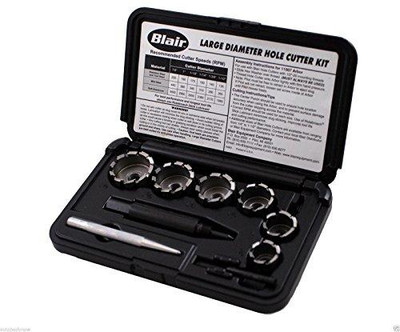 Blair BLR11091 Large Diameter Rota broach Cutter Kit (Large Diameter Rotabroach Cutter Kit - Fractional) Blair BLR11091 Large Diameter Rota broach Cutter Kit (Large Diameter Rotabroach Cutter Kit - Fractional)