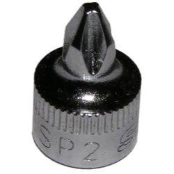 VIM Tools VIMSP2 Stubby Philips Drr, P2 Tip, 1/4" Sq Dr