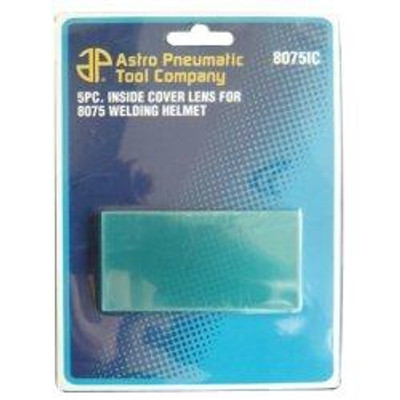 Astro Pneumatic AST8075IC Astro 8075IC Inside Cover Lens for AST8075SE Welding Helmet - 5 Piece Astro Pneumatic AST8075IC Astro 8075IC Inside Cover Lens for AST8075SE Welding Helmet - 5 Piece