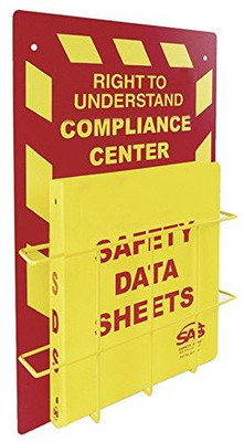 SAS Safety SAS6000-75 6000-75 MSDS Compliance Center, Wall Mount