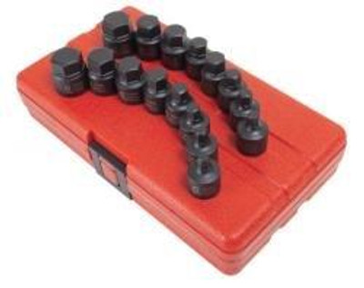 Sunex SUN3646 3646, 3/8 Inch Drive Low Profile Impact Hex Driver Set, 16-Piece, SAE/Metric, 1/4 Inch - 3/4 Inch, 6mm - 19mm, Cr-Mo Steel, Dual Size Markings, Heavy Duty Storage Case, Meets ANSI Standards Sunex SUN3646 3646, 3/8 Inch Drive Low Profile Impact Hex Driver Set, 16-Piece, SAE/Metric, 1/4 Inch - 3/4 Inch, 6mm - 19mm, Cr-Mo Steel, Dual Size Markings, Heavy Duty Storage Case, Meets ANSI Standards