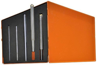 R W THOMPSON INC KNK5KK9 Jobber Length Carbide Tip Drill Bit Set - 5 Pieces