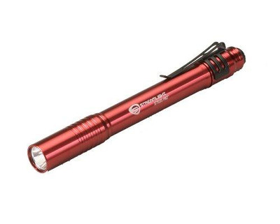 "STREAMLIGHT, INC." STL66120STREAMLIGHT, INC. 66120 Stylus Pro Pen Light with White LED and Holster, Red