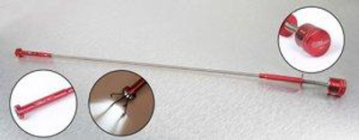 Ullman Devices ULL16MLT No.16MLT LED Flexible Magnetic Spring Claw Pick-Up Tool, 25-3/8", Lifts 5 lb