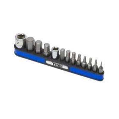 Titan TIT16112 Metric Hex Bit Set, 13 Piece (13 Piece Metric Hex Bit Set) Titan TIT16112 Metric Hex Bit Set, 13 Piece (13 Piece Metric Hex Bit Set)