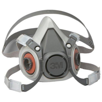 3M MMM7024 Half Facepiece Reusable Respirator 6100/07024(AAD), Respiratory Protection, Small (Pack of 1) 3M MMM7024 Half Facepiece Reusable Respirator 6100/07024(AAD), Respiratory Protection, Small (Pack of 1)