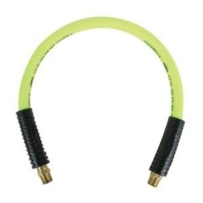 Legacy Manufacturing LEGHFZ1202YW3S Legacy HFZ1202YW3S Flexzilla 1/2" x 2' Lightweight Heavy Duty Hybrid Air Hose Swivel Whip (3/8" Swivel MNPT x 3/8" MNPT Ends) Legacy Manufacturing LEGHFZ1202YW3S Legacy HFZ1202YW3S Flexzilla 1/2" x 2' Lightweight Heavy Duty Hybrid Air Hose Swivel Whip (3/8" Swivel MNPT x 3/8" MNPT Ends)