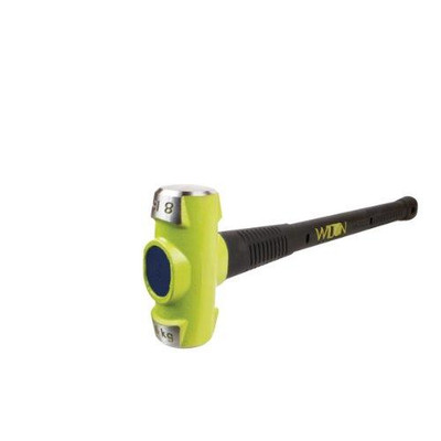 Wilton WIL40824 40824 8 lb. BASH Soft Face Sledge Hammer with 24-in Unbreakable Handle