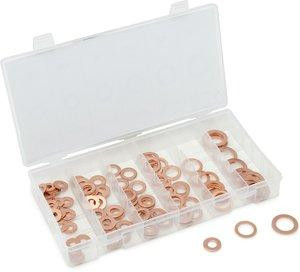 Titan TIT45217 45217 Copper Washer Assortment, 110 Piece, Pack Of 6
