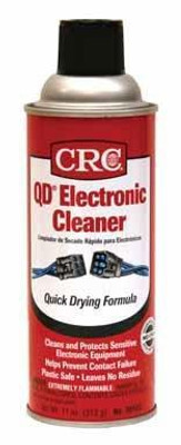 CRC Industries CRC05103 Crc Qd Electronic Cleaner 11 Oz. Removes Oil, Grease, Flux, Dirt CRC Industries CRC05103 Crc Qd Electronic Cleaner 11 Oz. Removes Oil, Grease, Flux, Dirt