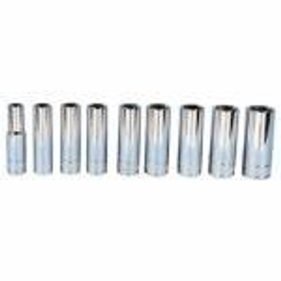K Tool International KTI27201 SOCKET SET 3/8IN. DRIVE 9 PC METRIC DEEP K Tool International KTI27201 SOCKET SET 3/8IN. DRIVE 9 PC METRIC DEEP